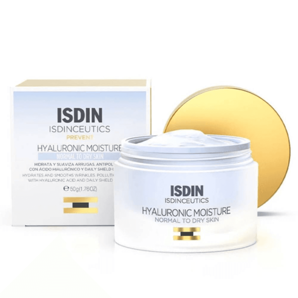 Isdin Isdinceutics Prevent Hyaluronic Moisture Cream For Normal To Dry Skin 50Gm