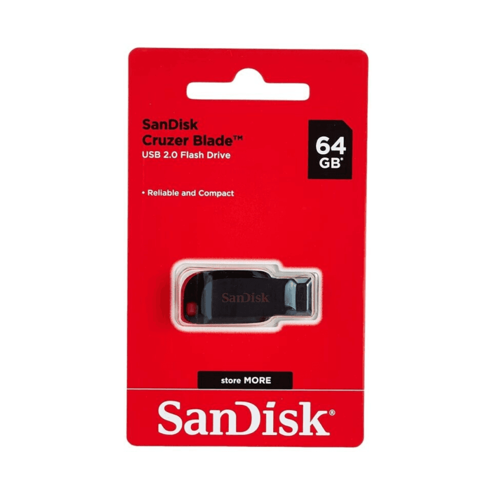 SanDisk USB 2.0 Flash Drive 64 GB