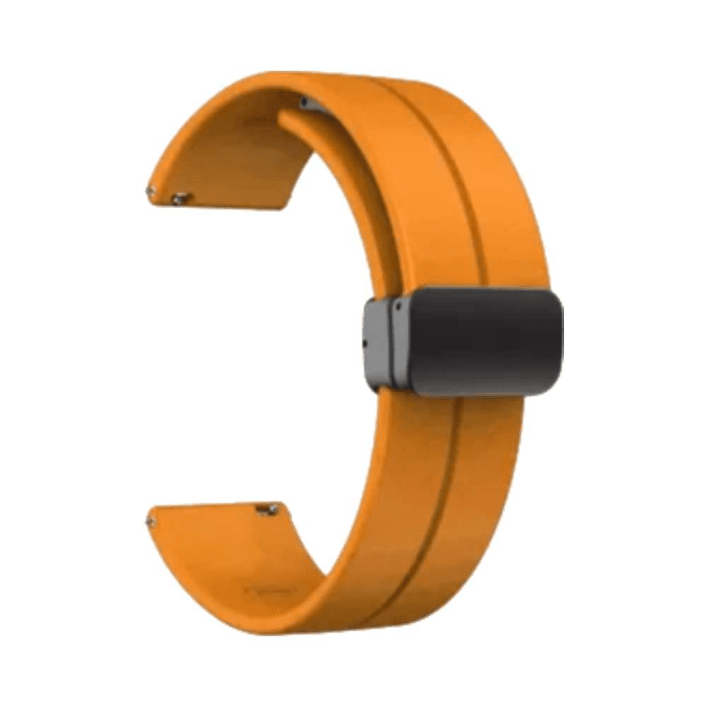 Strap Smart Watch Hublot Silicone 49/ 42/ 45/ 44Mm Magnetic -Yellow