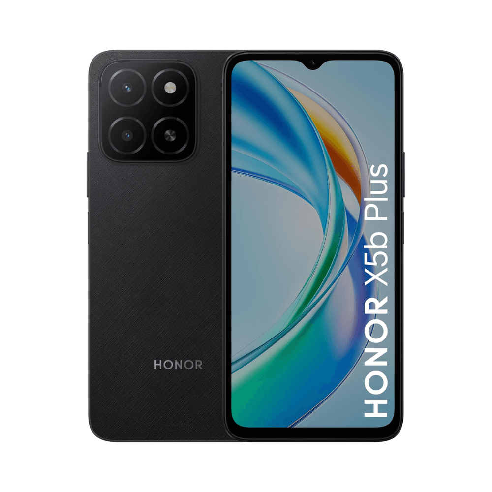 HONOR X5b Plus Dual SIM RAM 128GB Midnight Black 4G - Middle East Version