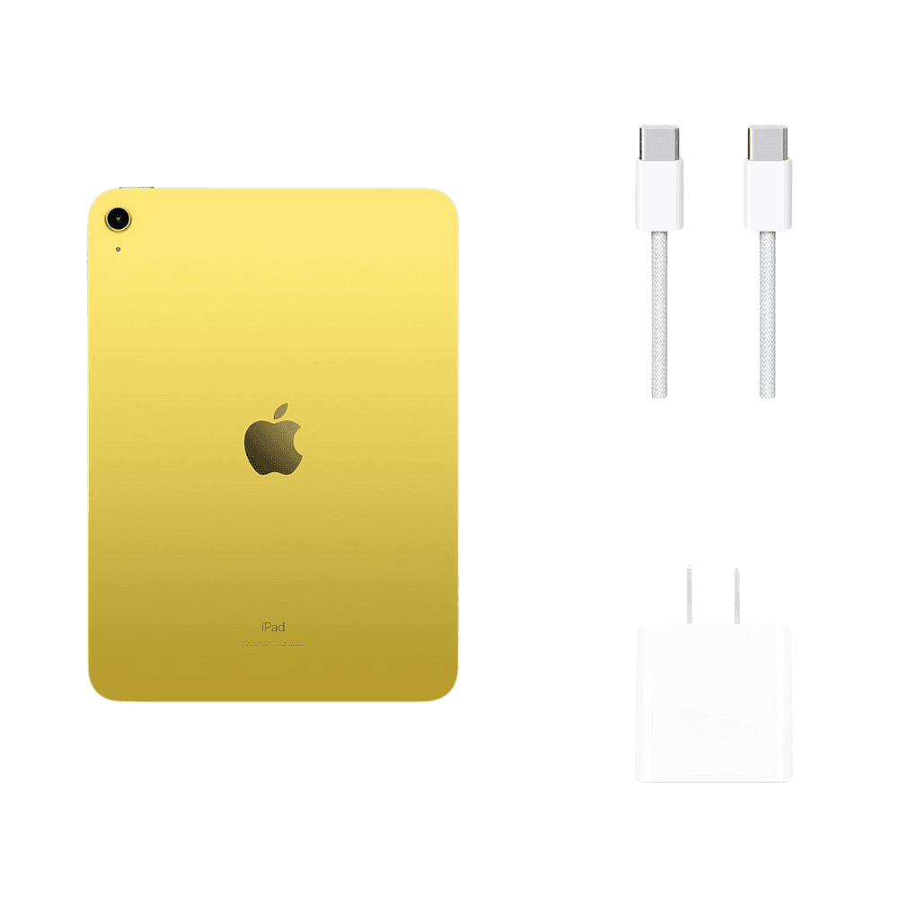 Ipad (10Th Generation) Wi-Fi 64Gb Yellow 1 Year Warranty