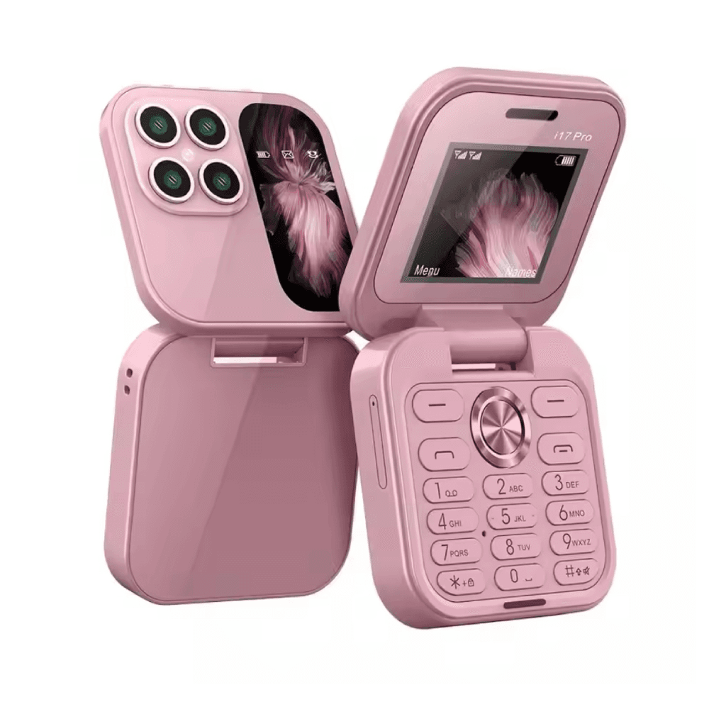 Small Foldable Mobile Phone Auto Call Record Speed Dial Dual SIM Card High Definition Rear Camera Flip Telephones Cellphones