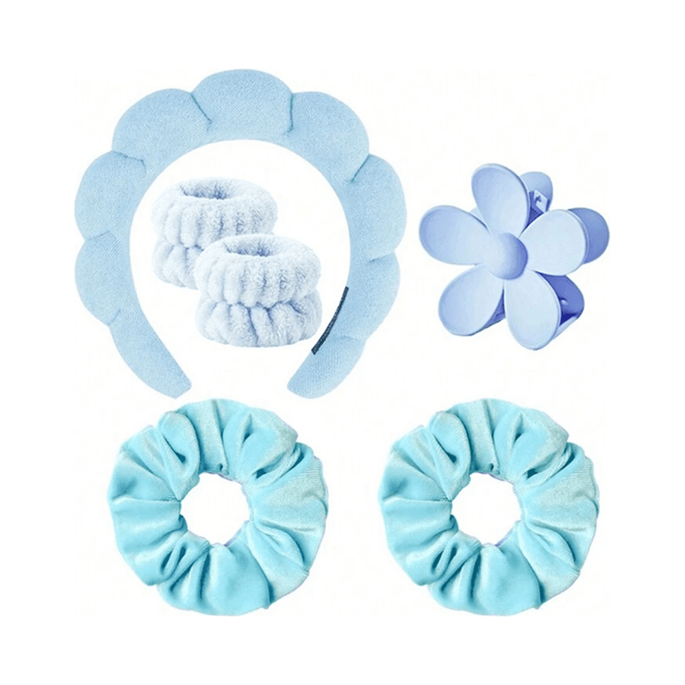 Set Spa Headband- Light Blue