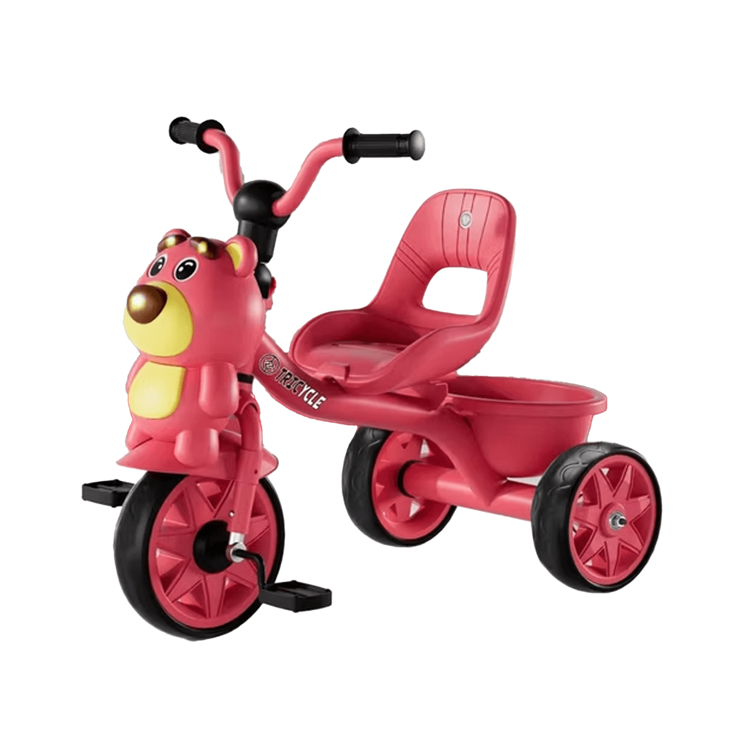 358 - Kids 3-Wheel Bike Pedal Baby Tricycle / Children Tricycle For 3-8 Years With Music, Light