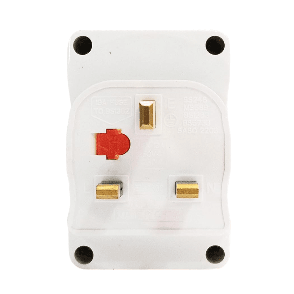 Elexon Multifunctional Adaptor, 3 Way Power Socket.1 Years Warranty