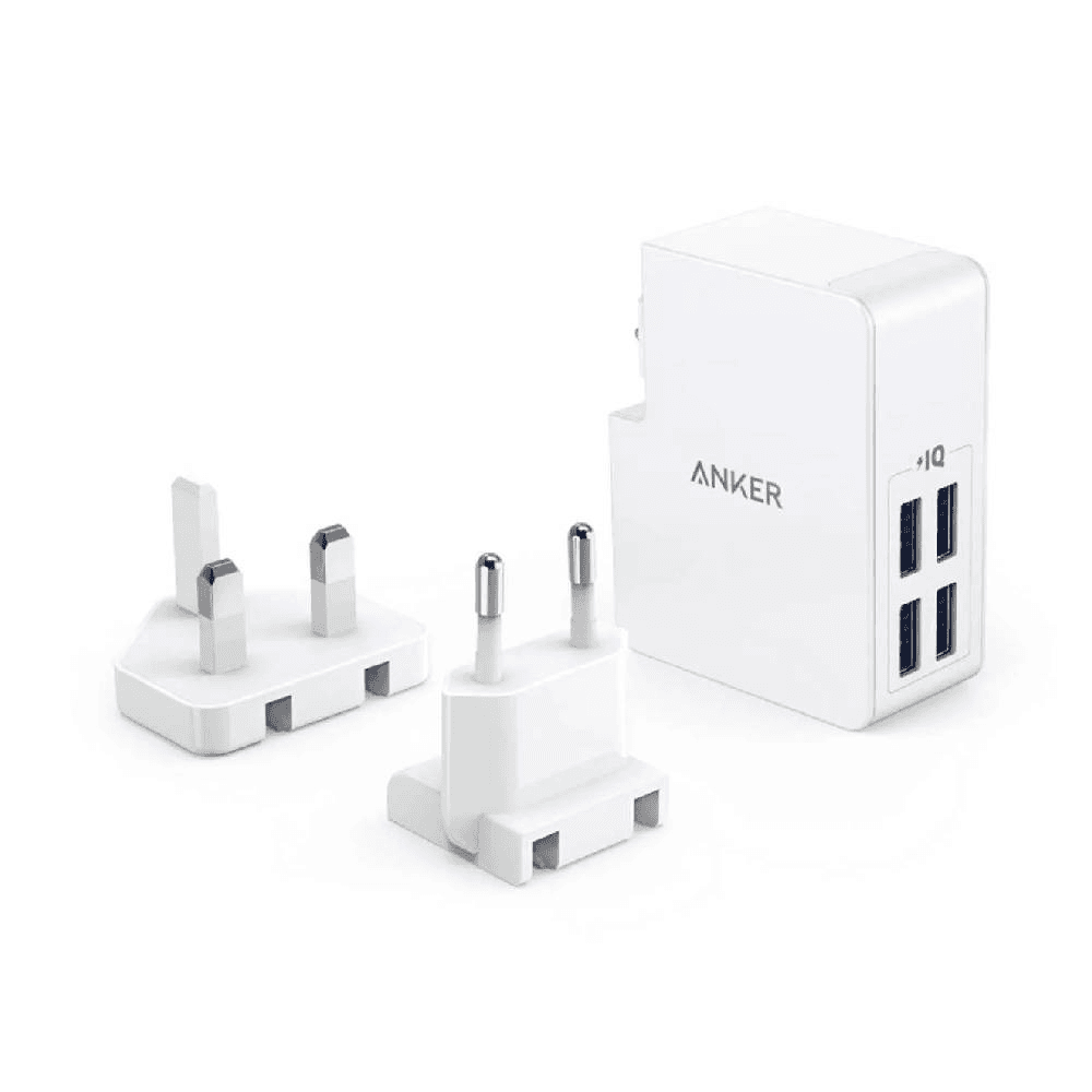 Anker Interchangeable Eu Uk Plugs And Sockets