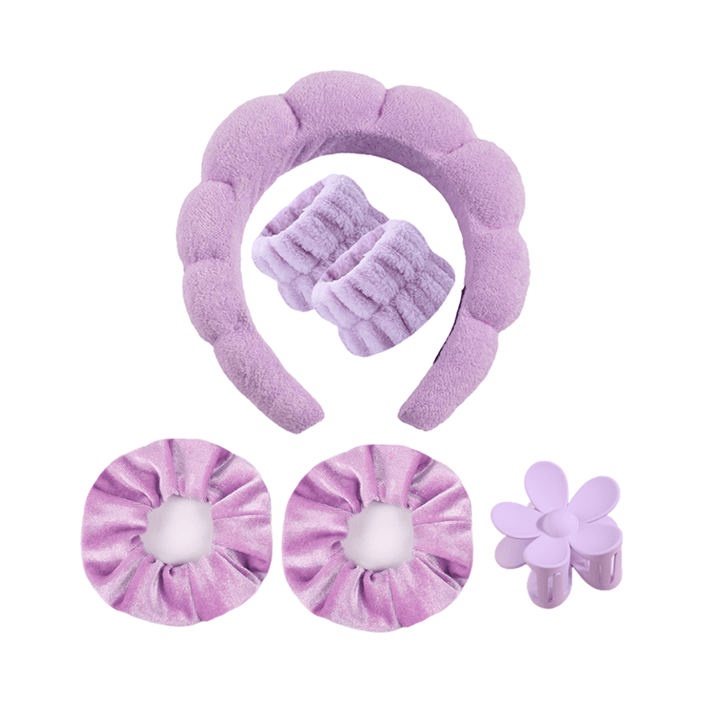 Set Spa Headband- Purple