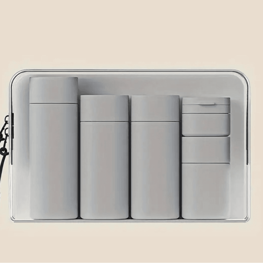 Travel Sized Bottle - 5Pcs Gray
