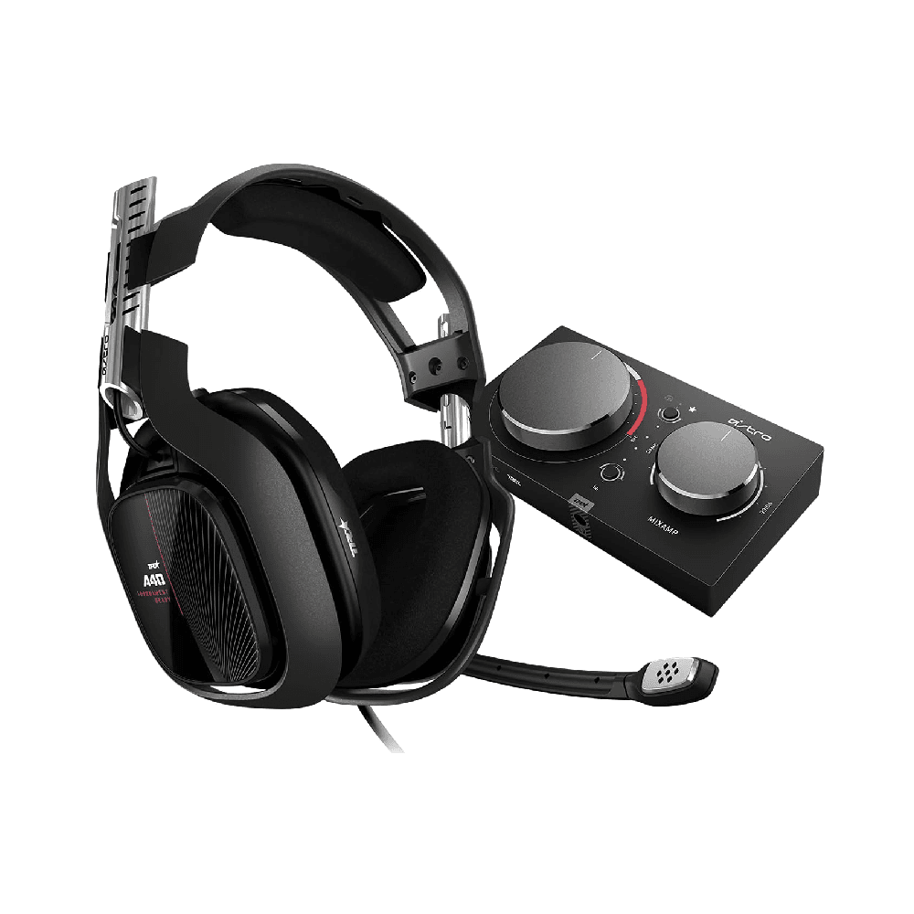 Astro A40 Gaming Headset+ Mixamp Pro Logitech For Ps5/Ps4/Pc/Mac Mod Kit Ready Dolby Audio