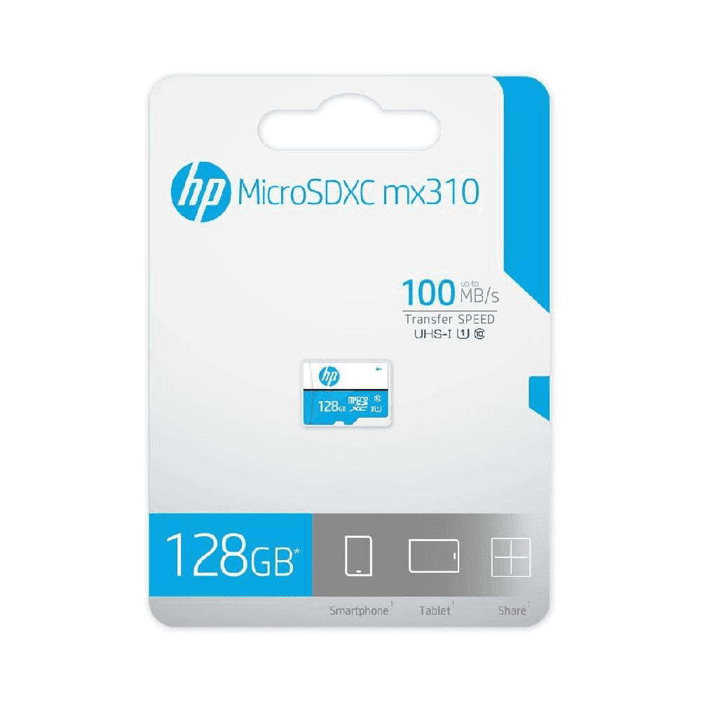 128GB HP C10 Memory Card for Dashcams & Cameras