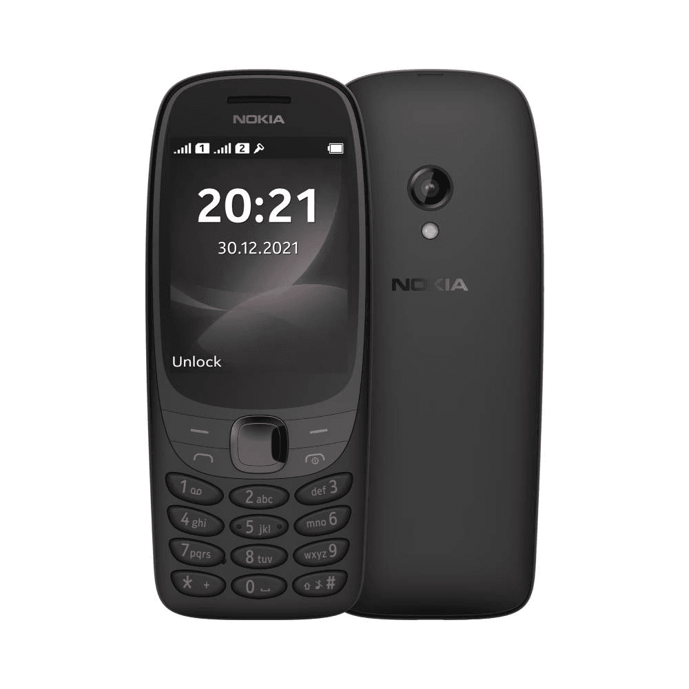 نوكيا هاتف مميز 6310 شريحتين جي سي سي أسود