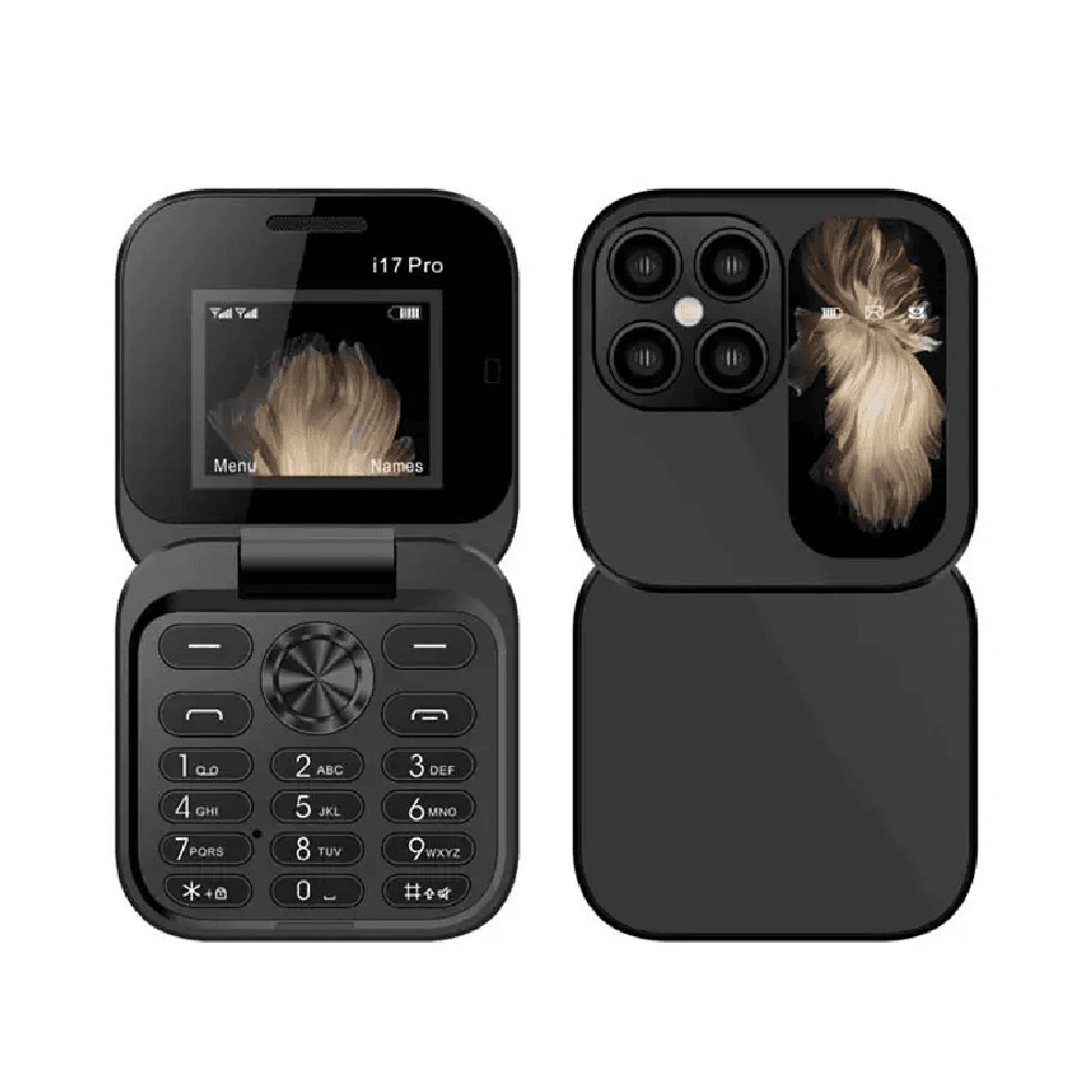 Small Foldable Mobile Phone Auto Call Record Speed Dial Dual Sim Card High Definition Rear Camera Flip Telephones Cellphones