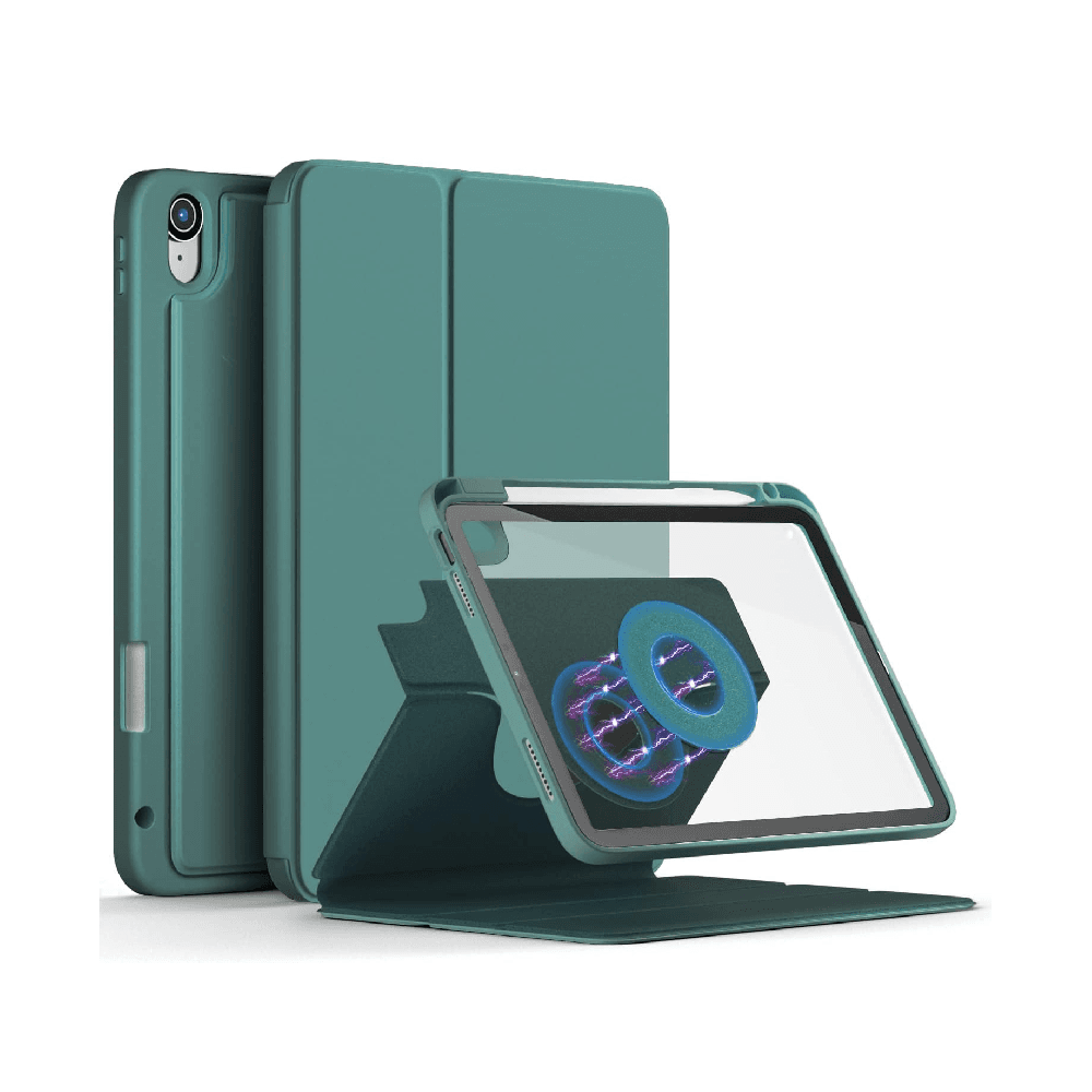 Cover with Stand for iPad 10th Gen 10.9 Inch - Dark Green