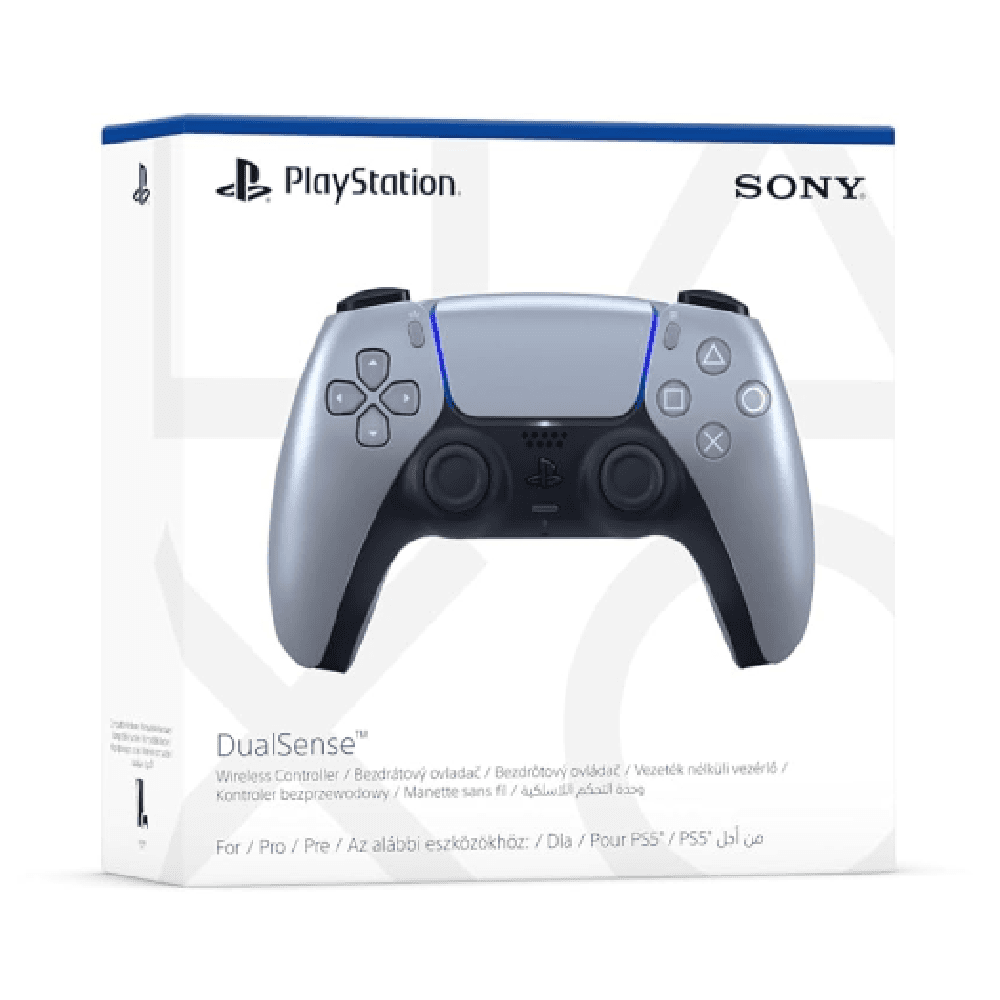 Sony Playstation Dual Sense Wireless Controller For Ps5 Sterling Silver
