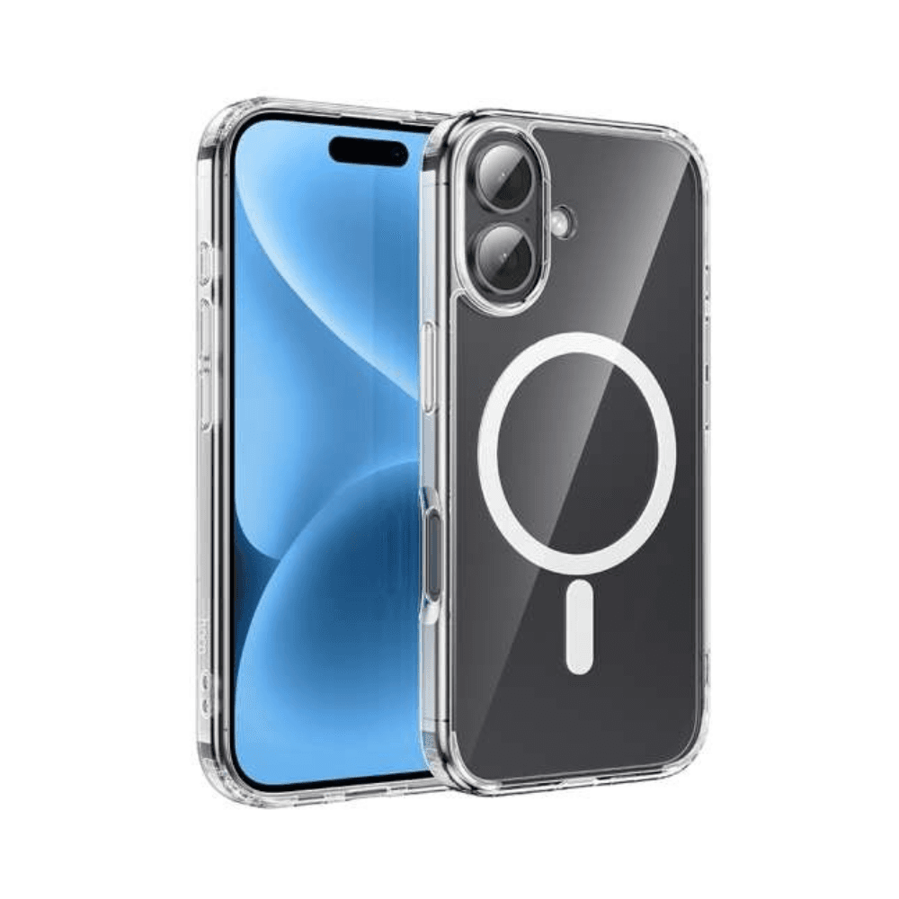 Hoco Magnetic Clear Cover For iPhone 16