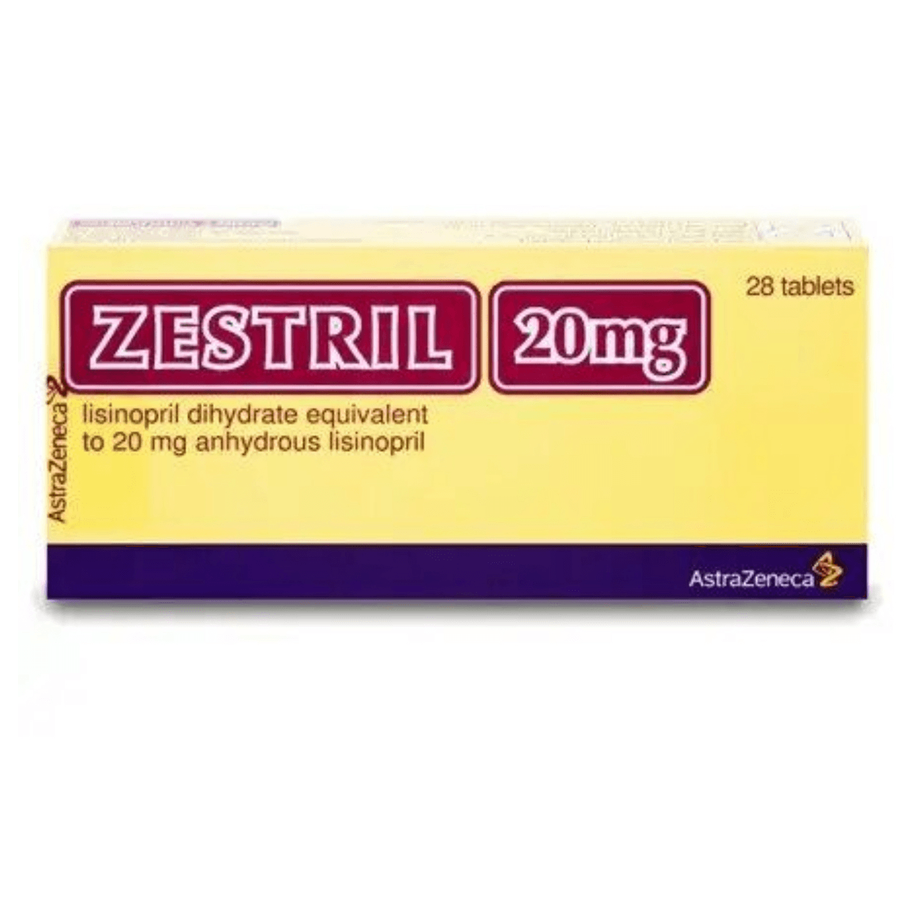 Zestril 20Mg Tab 28S