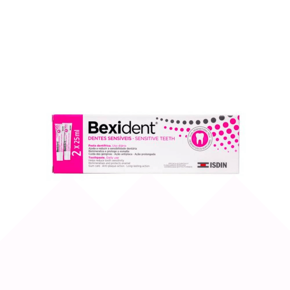 Bexident Sensitive Teeth Toothpaste For Daily Use To Reduce Teeth Sensitivity 2*25Ml