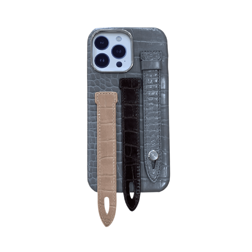 Kaze Paris Iphone 16 Pro Max 3 IN 1 leather [Gray]