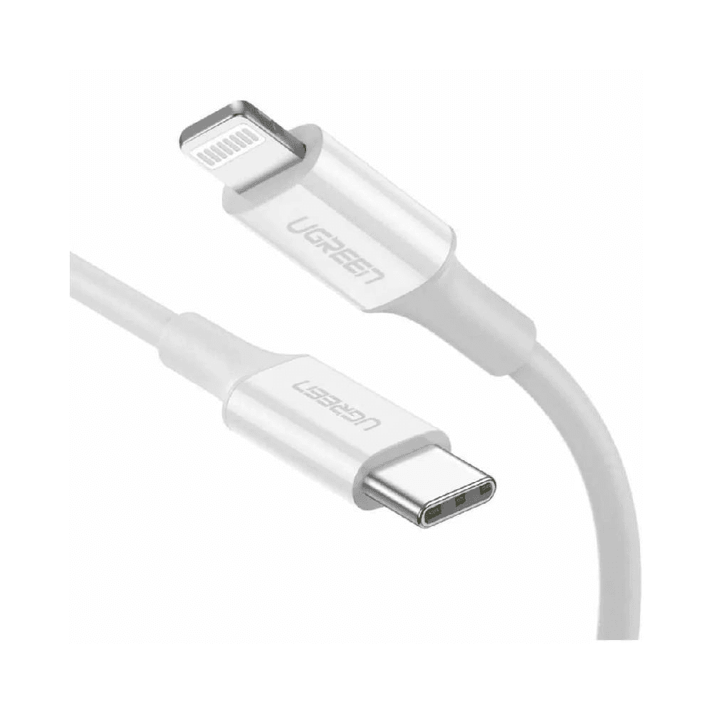 Apple original earphone Lightning+Ugreen 20w adapter+Ugreen C to L cable