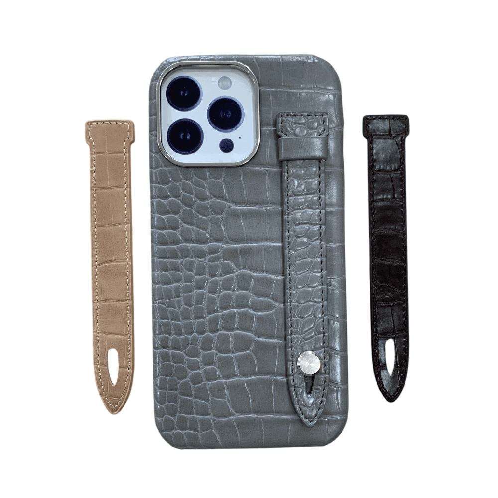 Kaze Paris Iphone 16 Pro Max 3 IN 1 leather [Gray]