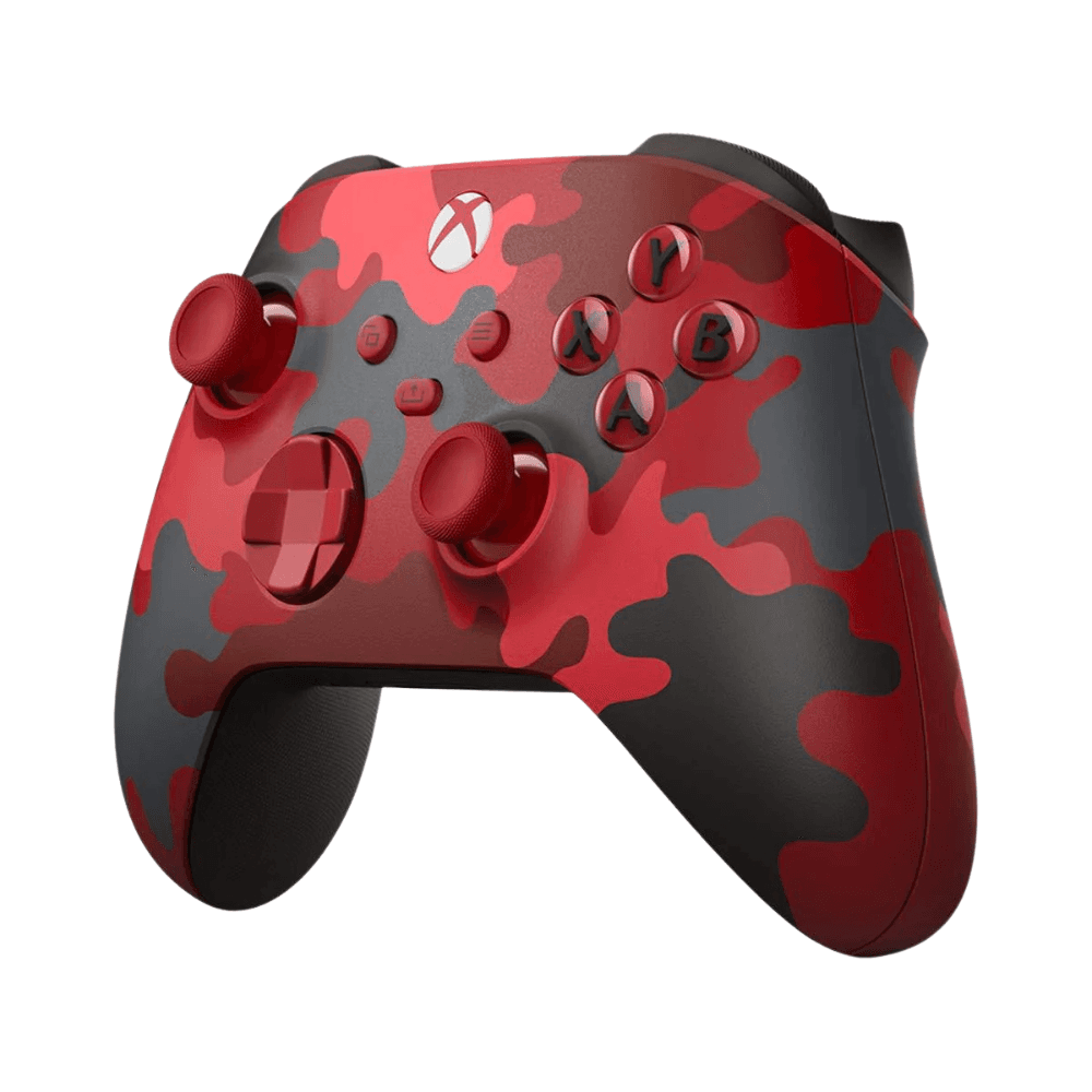 Xbox Controller Daystrike Camo Red
