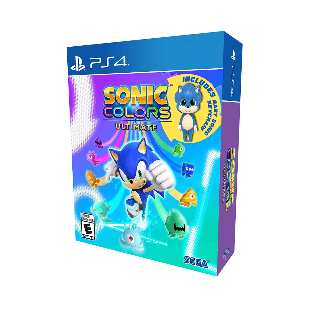 Sonic Colours  Ultimate: Launch Edition for PlayStation 4 - High-speed Adventure Game with Stunning Visuals and Enhanced Gameplay