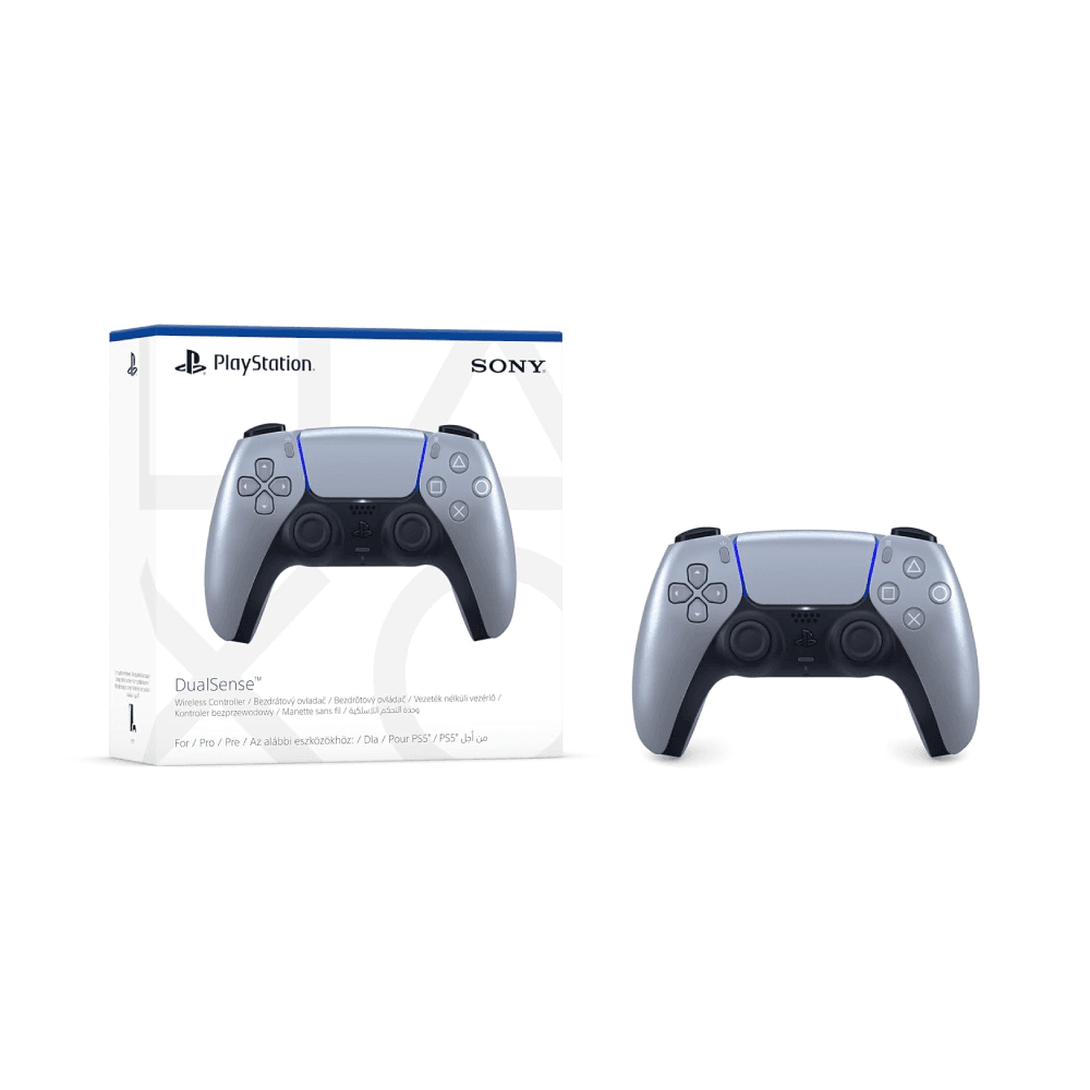 Sony Playstation Dual Sense Wireless Controller For Ps5 Sterling Silver