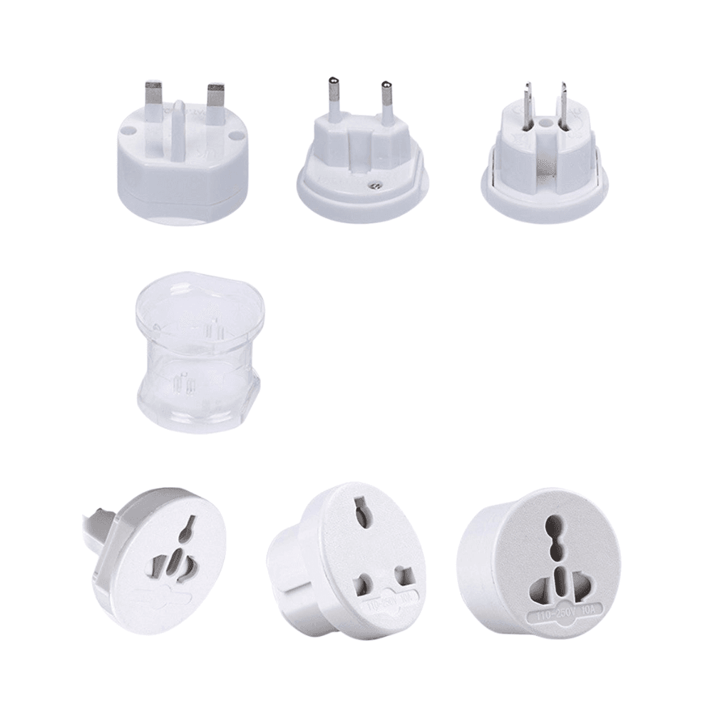 Elexon El997 Universal Travel Adapter - White