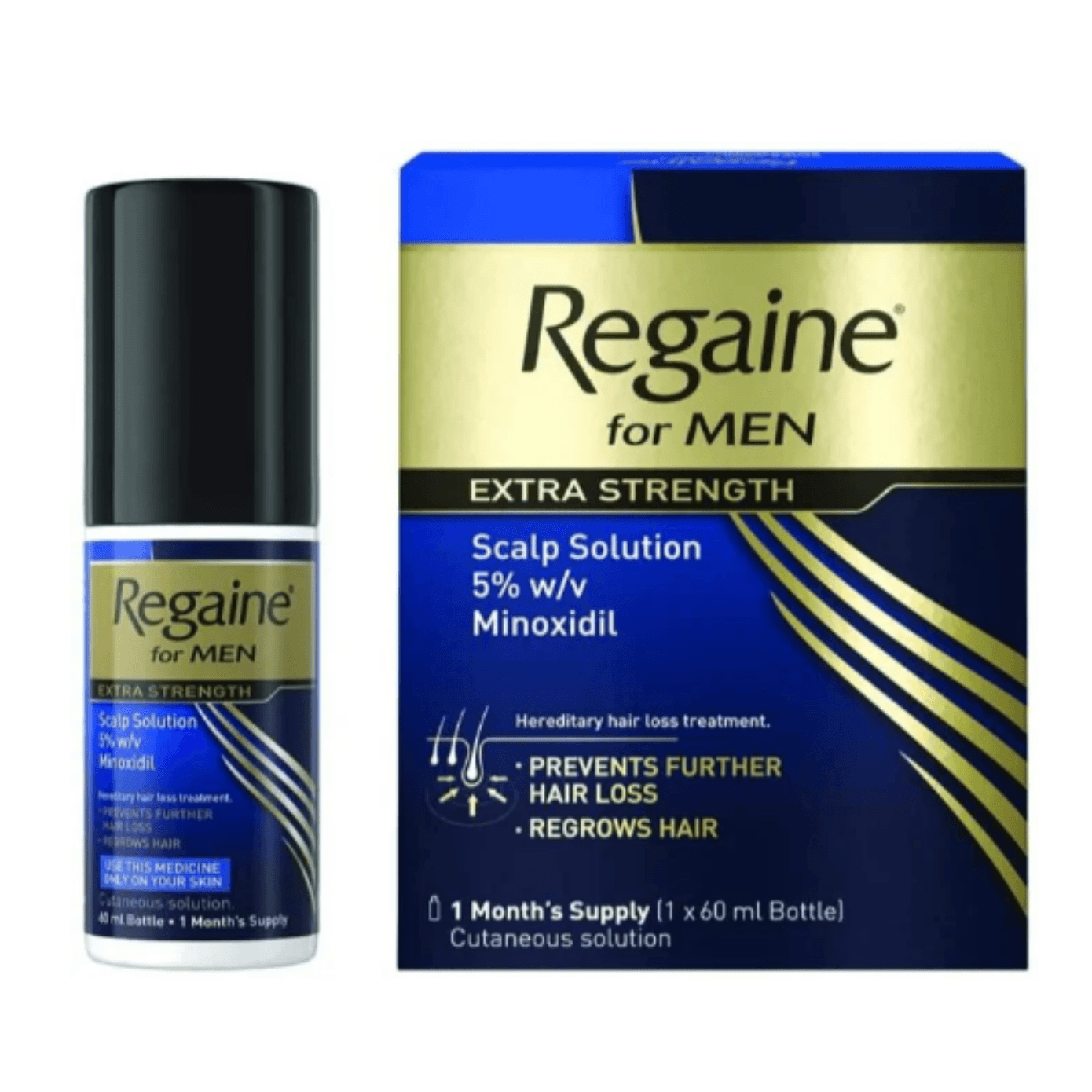 Regain Topical Solution 5% 60Ml