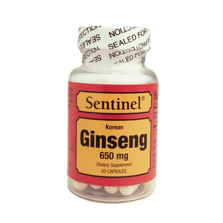 Sentinel Korean Ginseng 650Mg Tab 60S