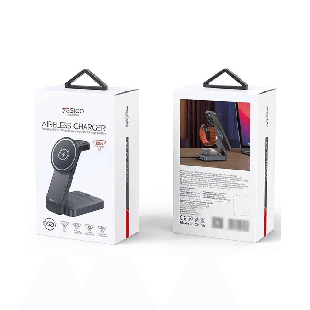 YESIDO - WIRELESS CHARGER 20W (DS26)