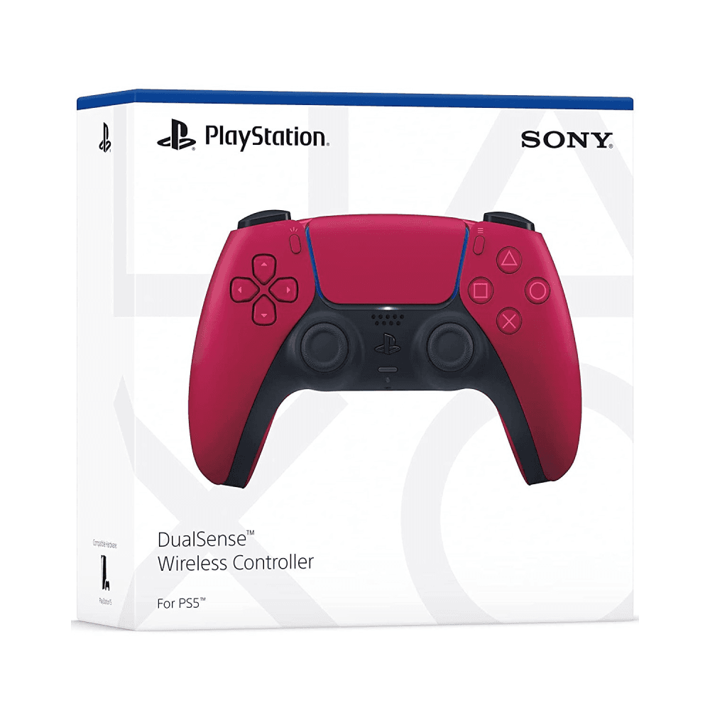Play Station Sony Dual Sense Wireless Controller Warranty 6 Month cosmic RED