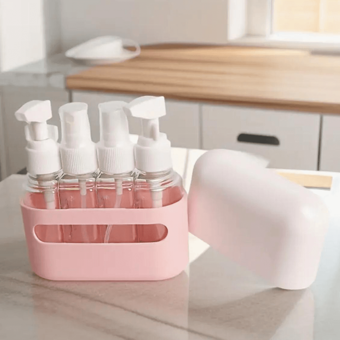 Travel Sized Portable Bottles - 4Pcs