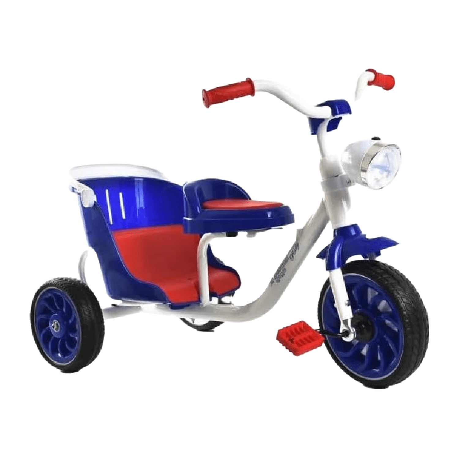 622 - Kids Bike Three Cover Custom Design For 3 Years - White Blue