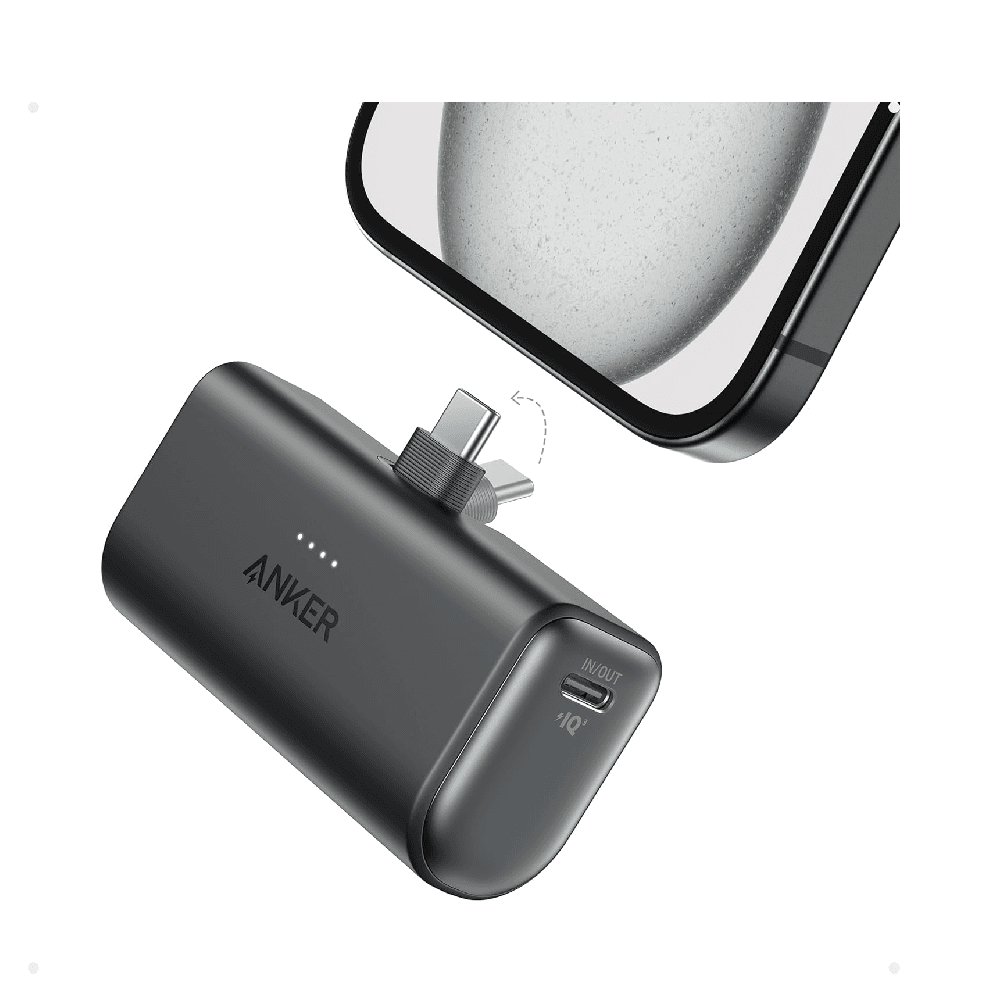 Anker Compact With Foldable Usb-C Connector Neno Power Bank 5000Mah Warranty 18 Month