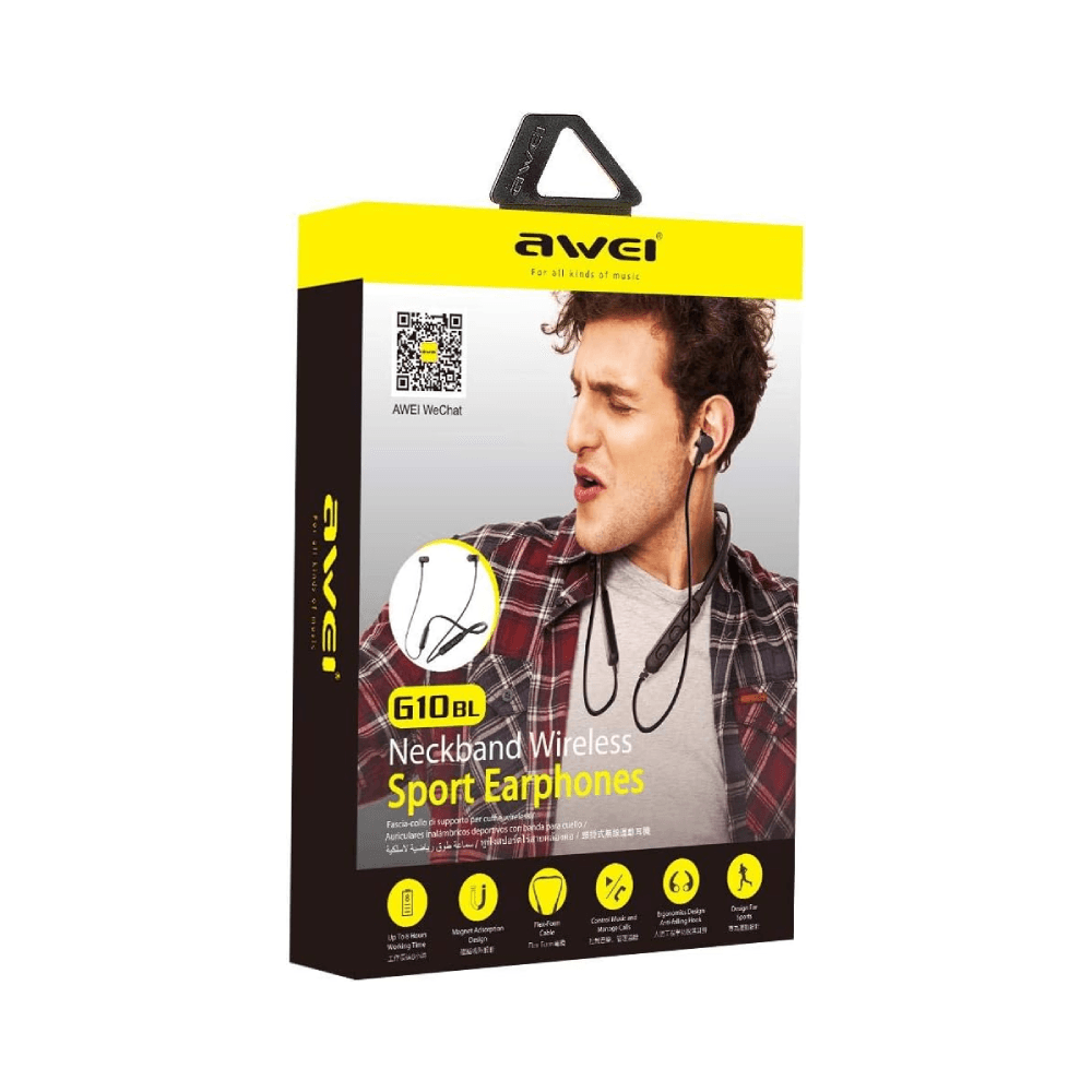 Awei G10Bl Bluetooth Earphone  Assorted Color