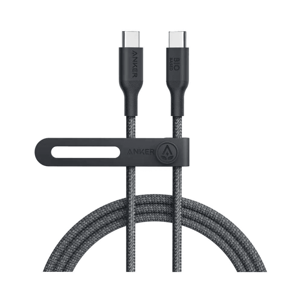 Anker USB-C to USB-C Bio-Braided Cable 240W 6ft (1.8M) - Black