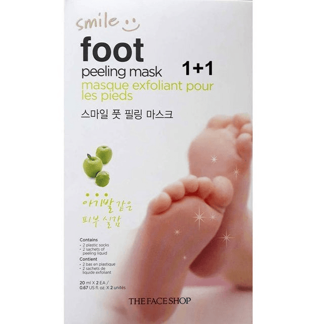 The Face Shop Smile Foot Peeling Mask (20Ml*2Ea)