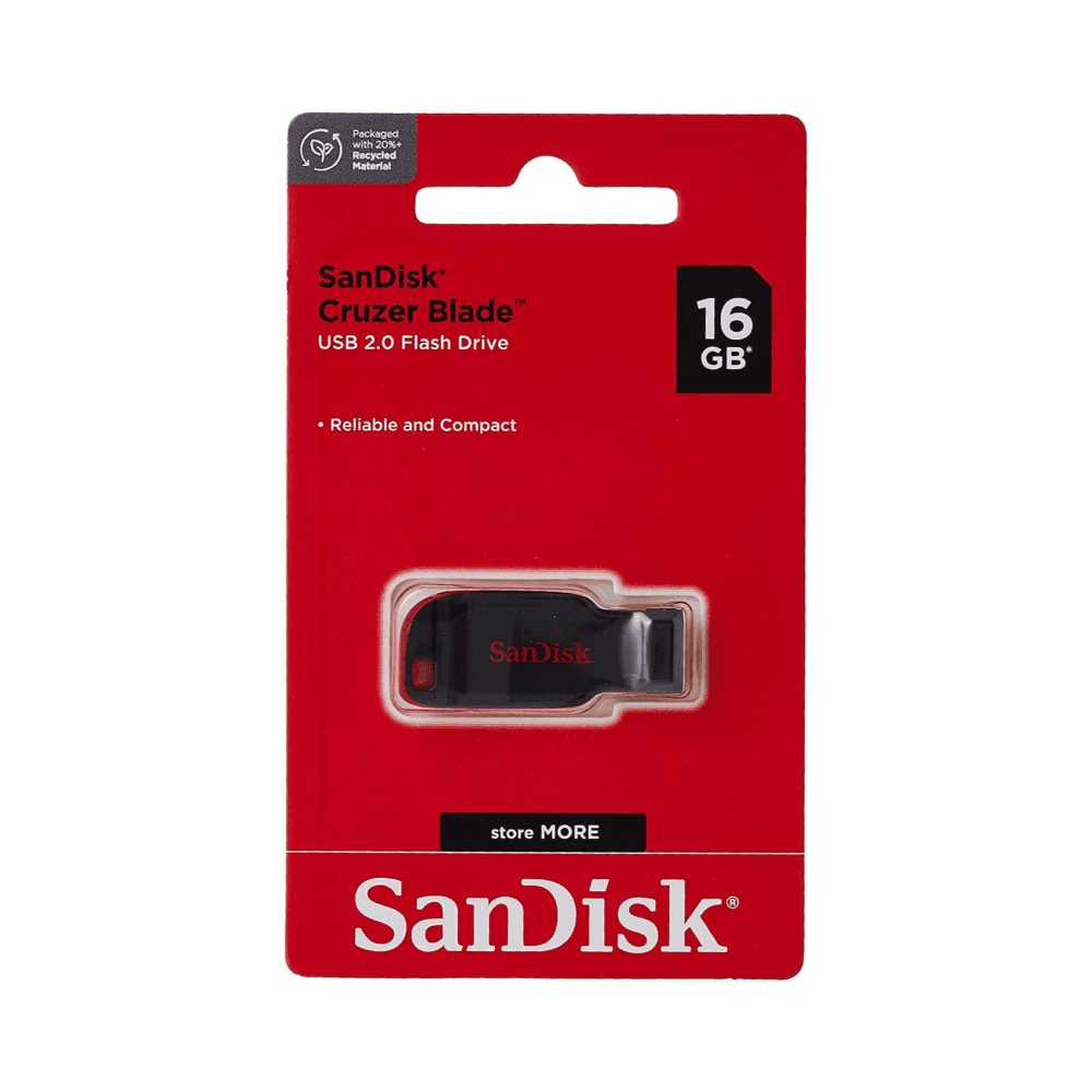 SanDisk Cruzer Blade 16GB USB Flash Drive
