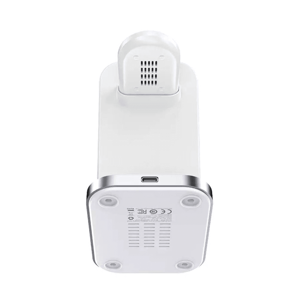 Acefast E15 3in1 wireless charging station for iPhone, AirPods, Apple Watch - white