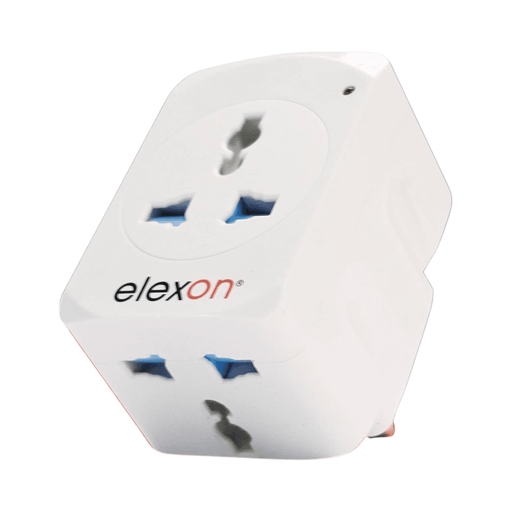 Elexon Multifunctional Adaptor, 3 Way Power Socket.1 Years Warranty