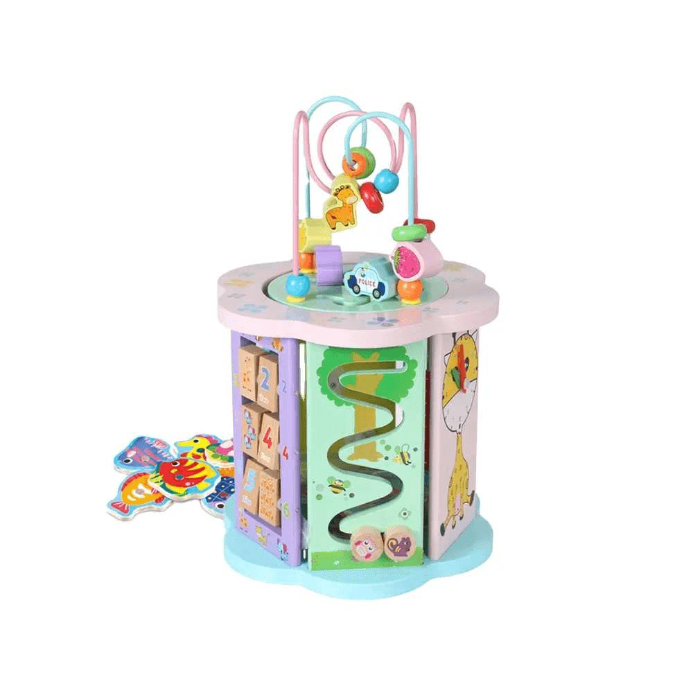 Garden Bead Maze Activity Cube Toy 36M+