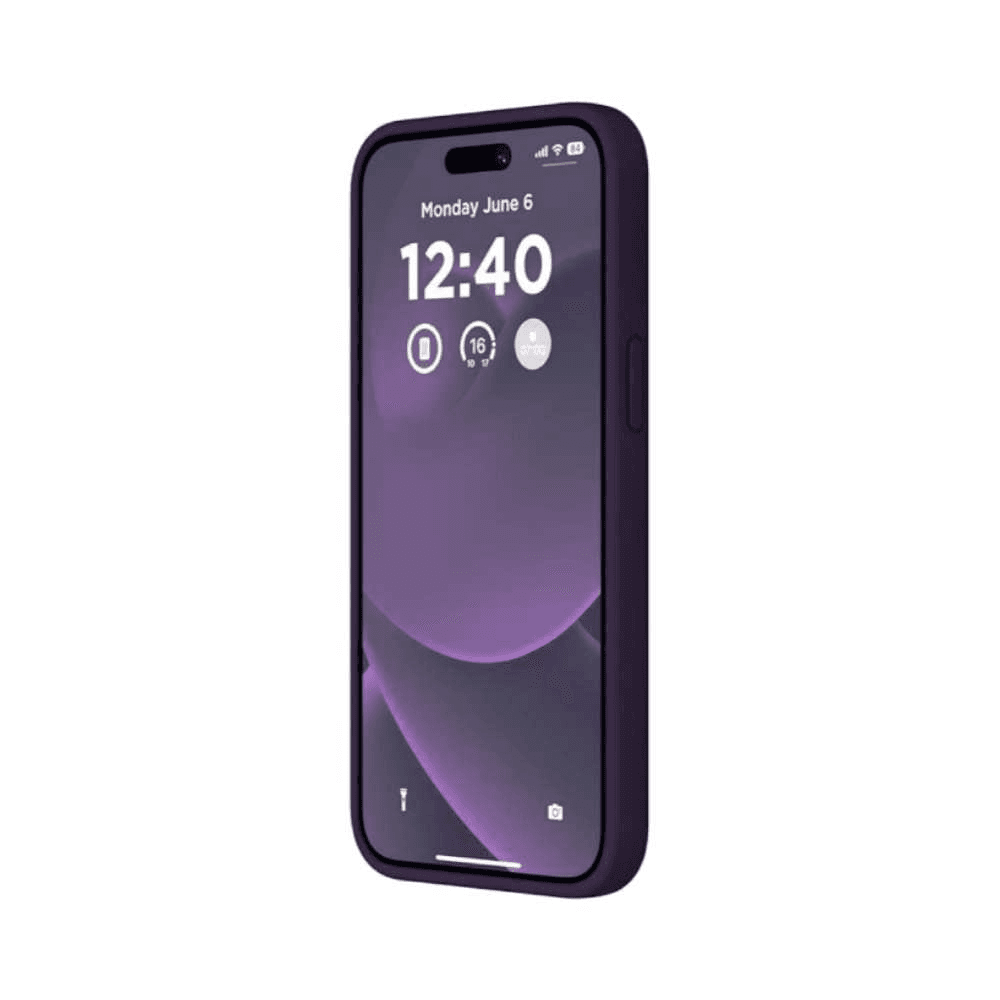 Exact Case Liquid Silicone Case Drop Protection Iphone 14 Pro - Purple