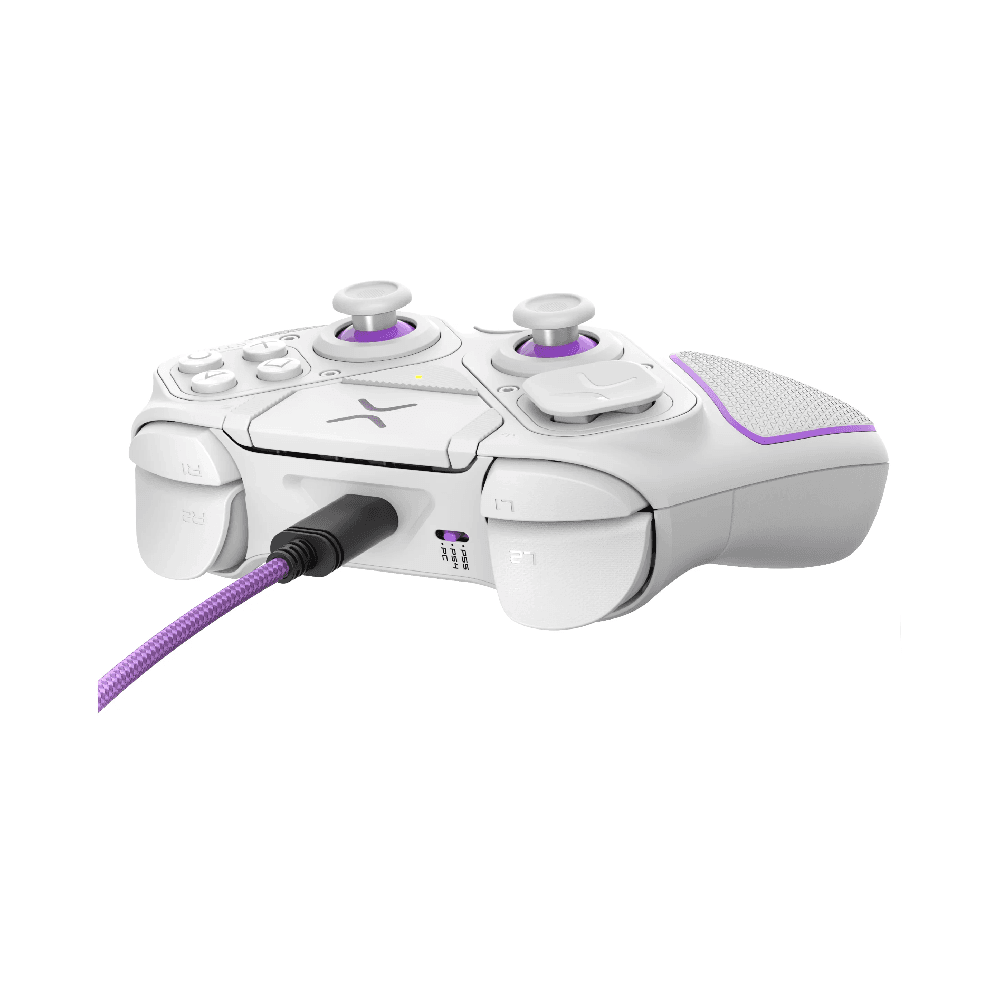 PDP Victrix Pro BFG Wireless Gaming Controller for PS5, PS4, PC-White