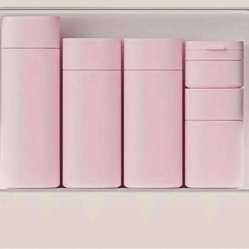 Travel Sized Bottle - 5Pcs Pink