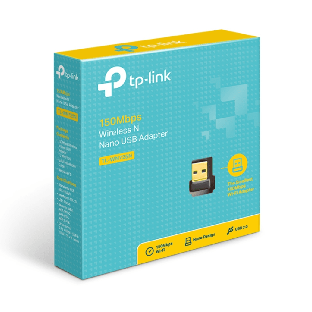 TP-LINK TL-WN725N 150Mbps Wireless N NANO USB ADAPTER