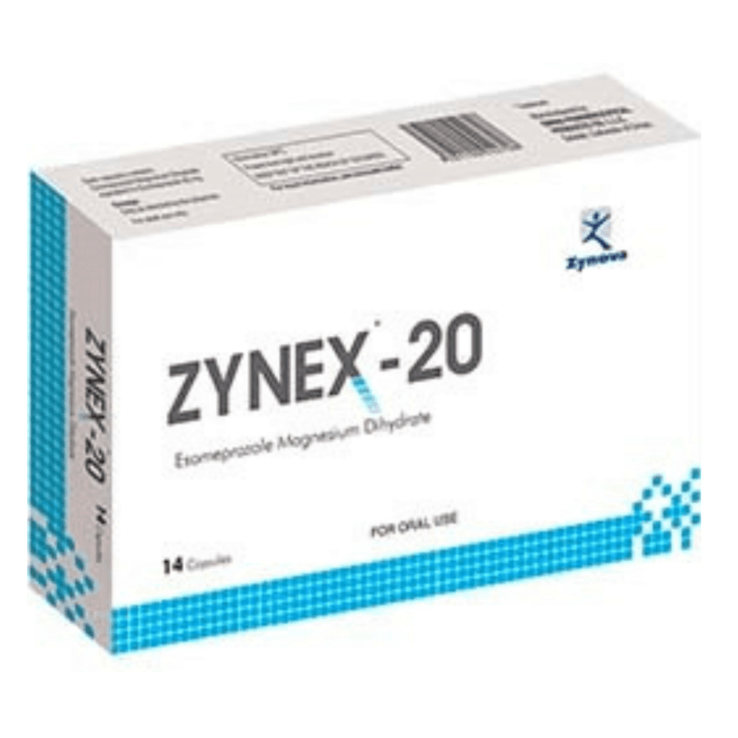 Zynex 20Mg Cap 14S