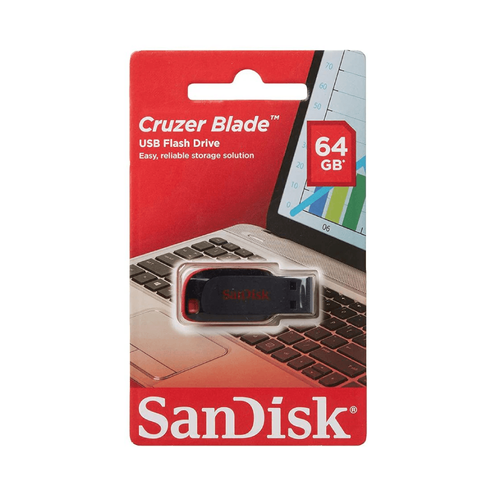 Sandisk Cruzer Blade 64 Gb Usb Flash Drive