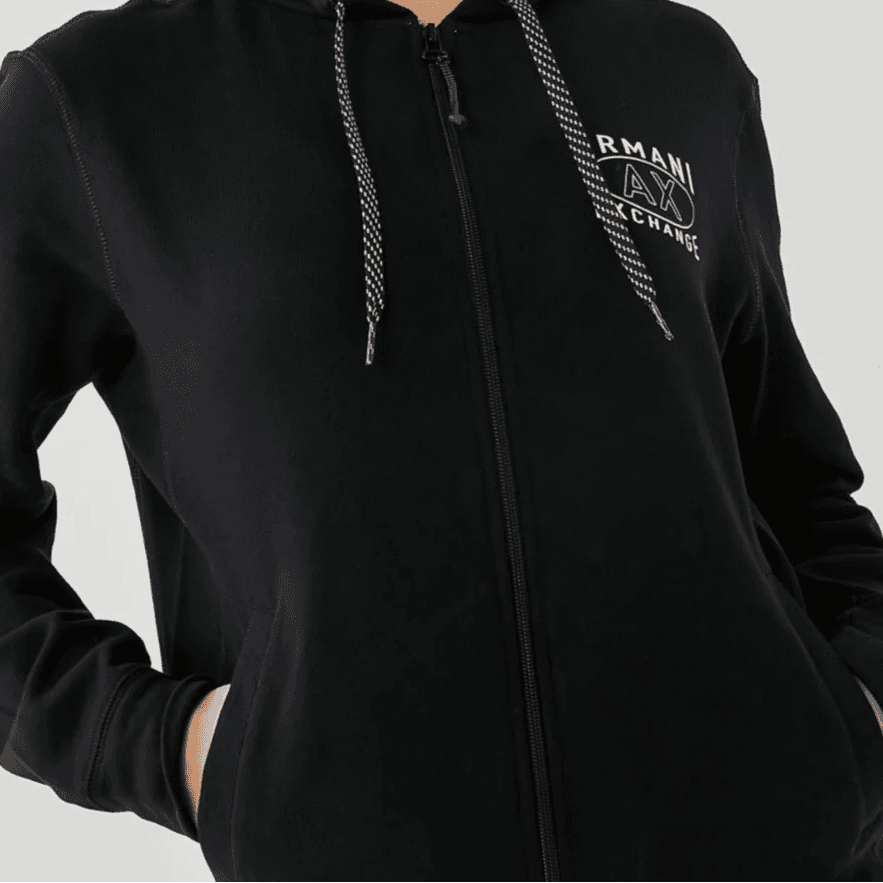 Armani Exchange Jacket In Black 