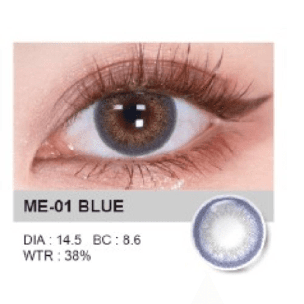 Neocutey Soft Content Lenses Me-01 Blue Up To 1 Year 1Pair